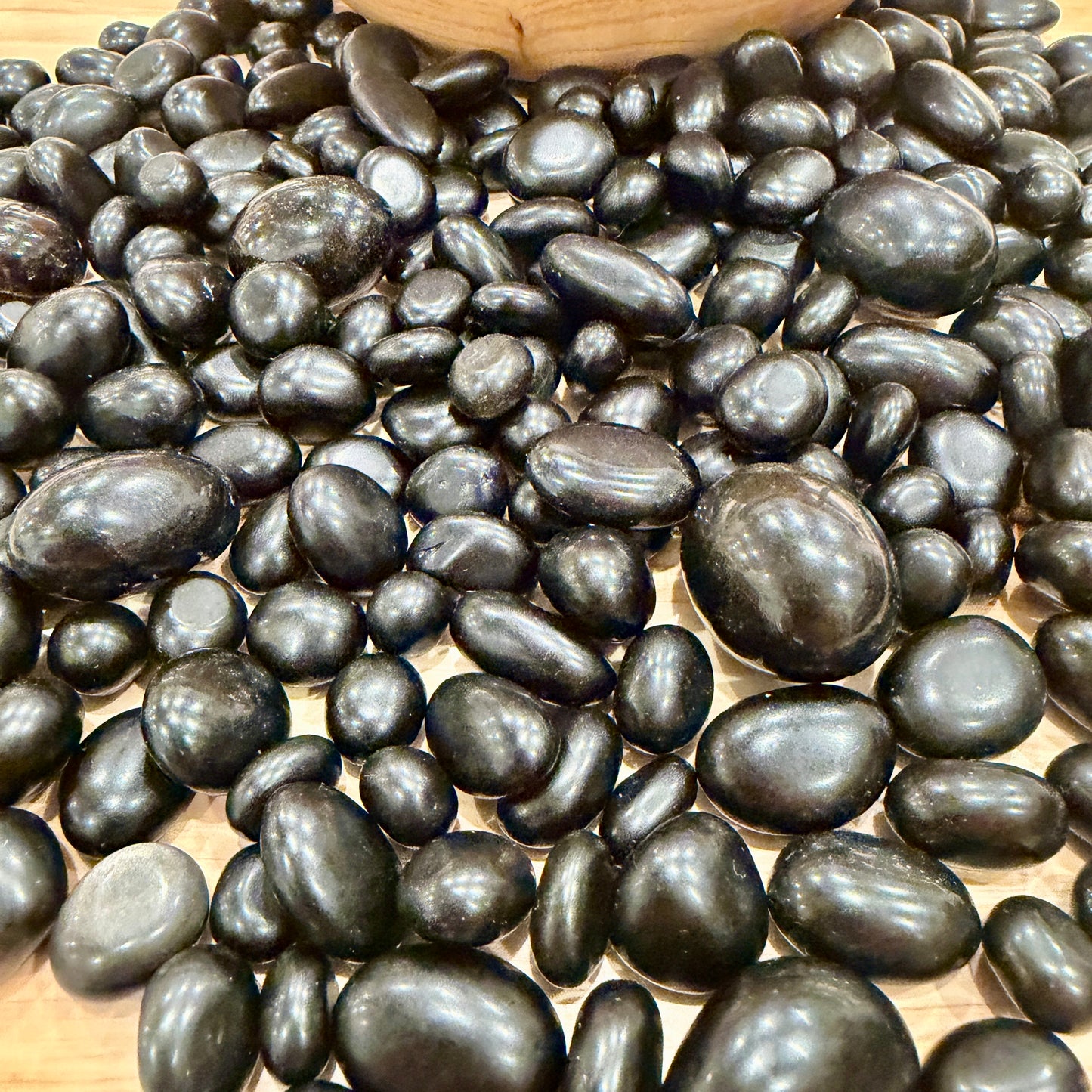 Tumbled Black Obsidian (½ lb)