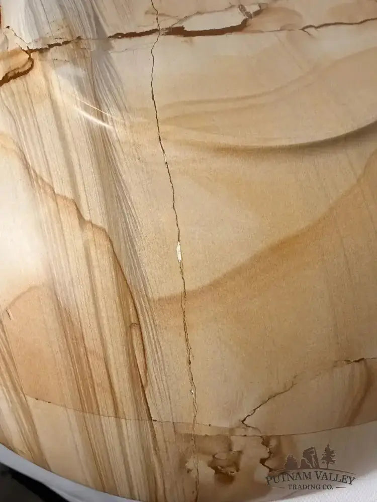 Artisan's Revival Burma Teak Marble Bowl 12" - Putnam Valley Trading Co.