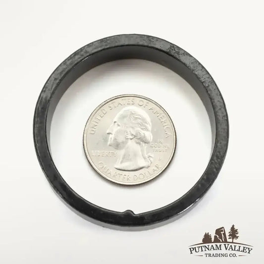 Black Metal Ring Sphere Stand - Putnam Valley Trading Co.