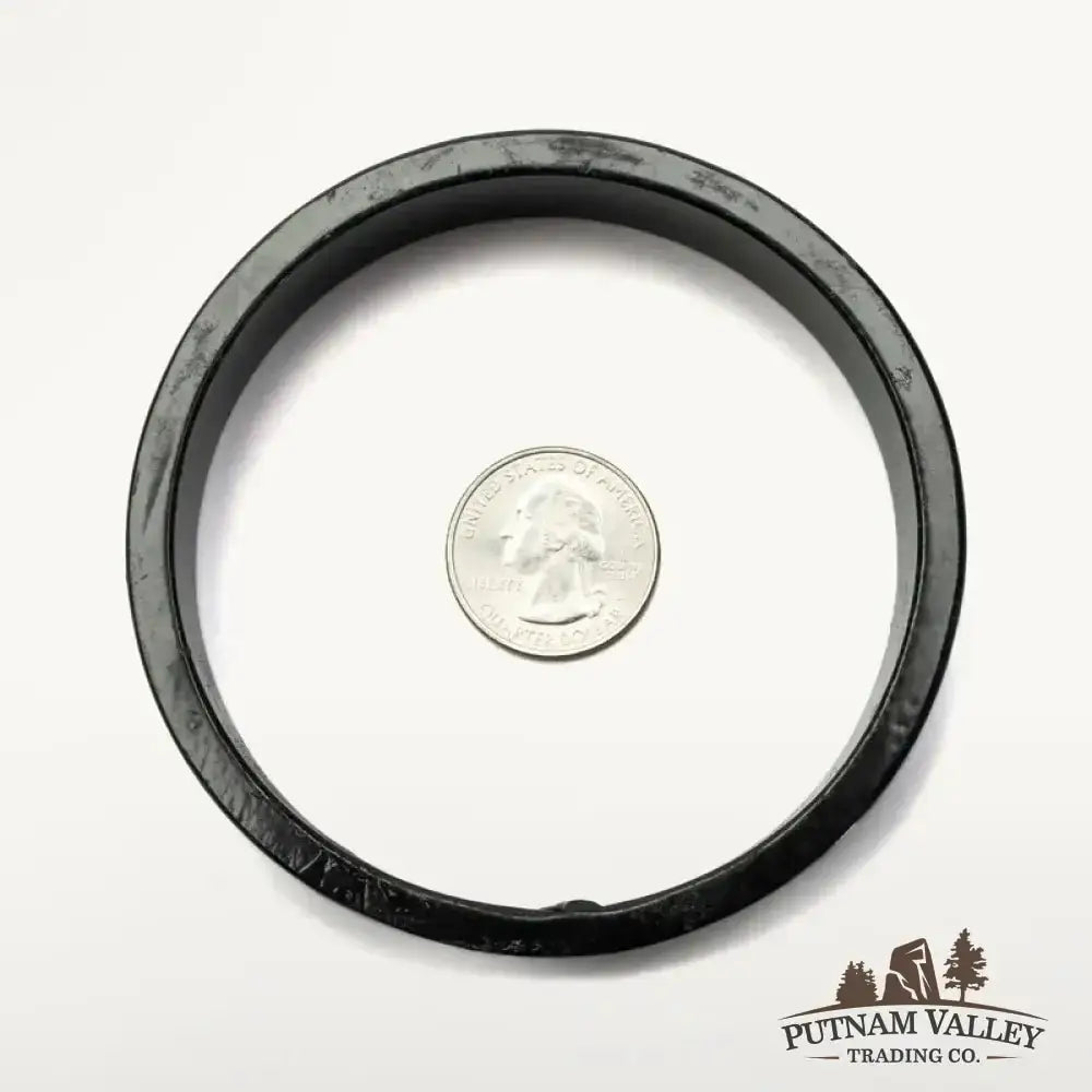 Black Metal Ring Sphere Stand - Putnam Valley Trading Co.