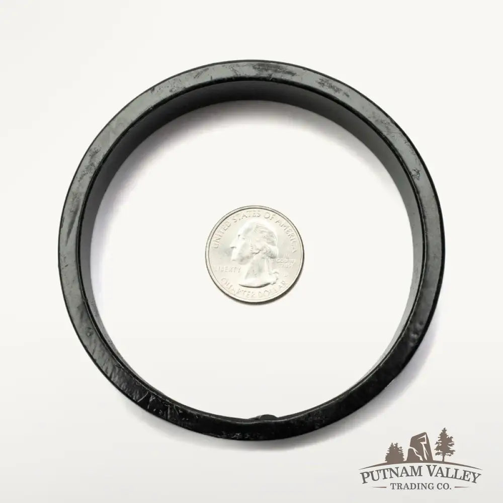 Black Metal Ring Sphere Stand 3’’ Stand