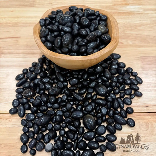 Tumbled Black Obsidian (½ lb) - Tumbled Stone