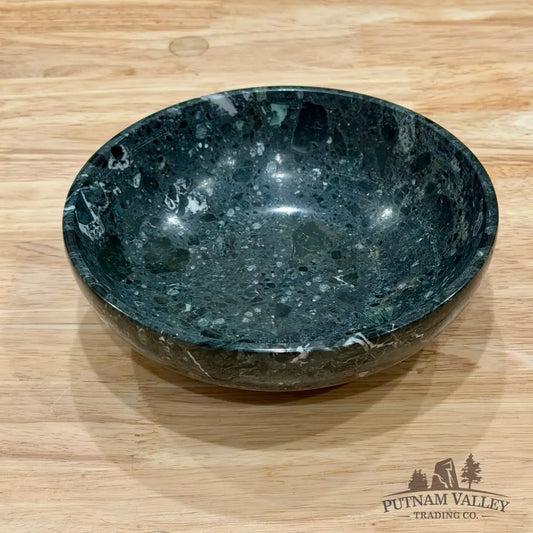 Black Zebra Marble Bowl 6’’ 1.24 - Bowl
