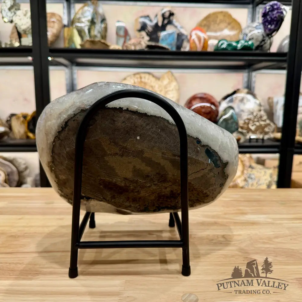 Brazilian Amethyst Geode 11.8’’ + Stand - Accent
