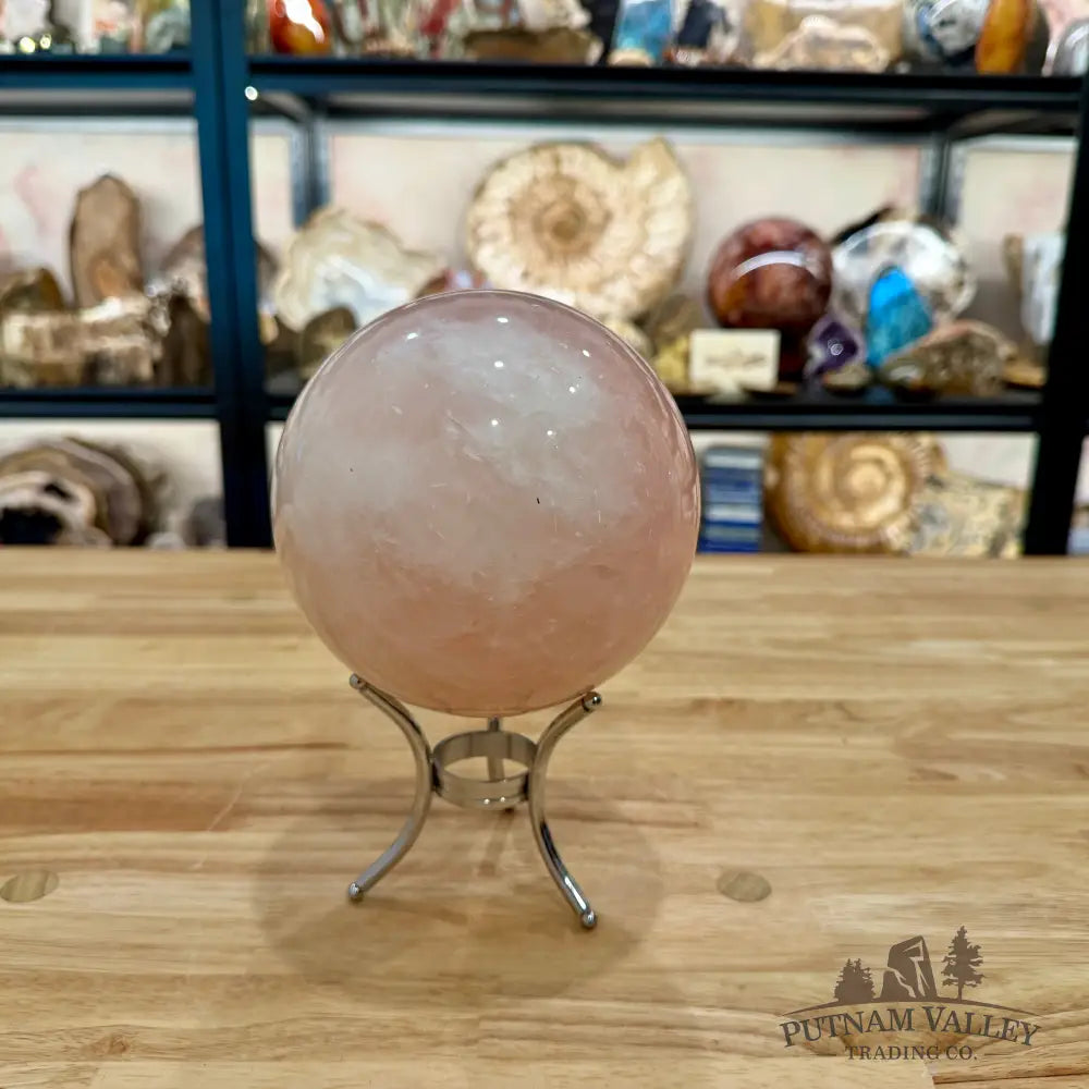 Brazilian Rose Quartz Sphere 5.43’’ - Sphere