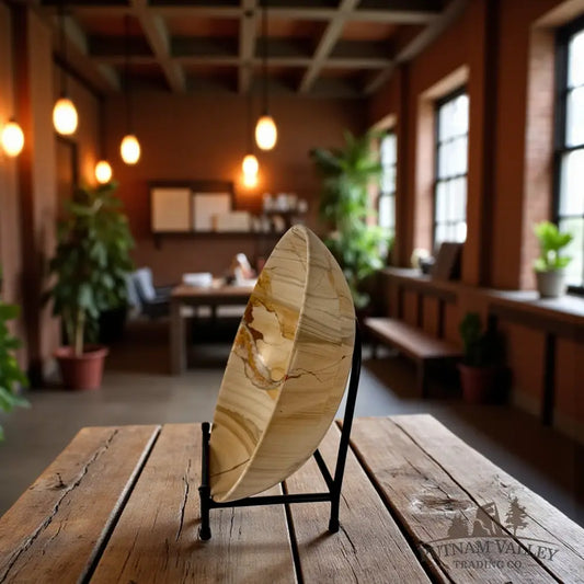 Burma Teak Marble Bowl 12 Bowl