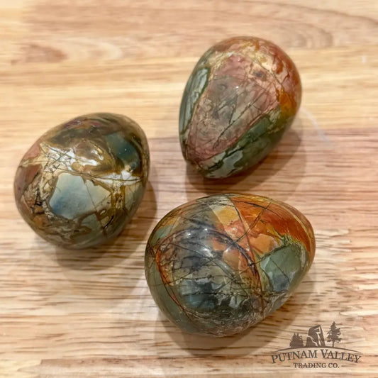 Cherry Creek Jasper Eggs Sphere