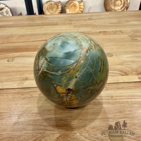 Cherry Creek Jasper Sphere 4.36’’ Sphere