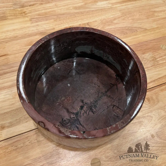 Chinese Painting Stone Large Bowl Bowl