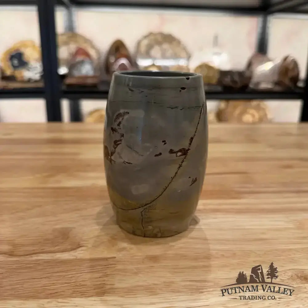 Chinese Painting Stone Pen Holder - Putnam Valley Trading Co.