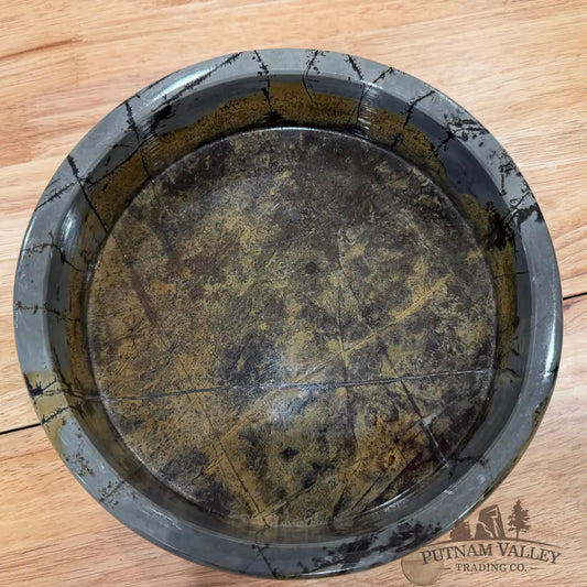 Chinese Painting Stone Shallow Bowl Bowl