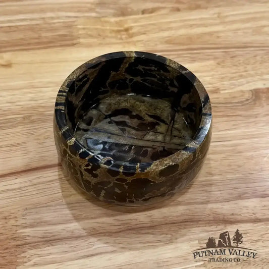 Chinese Painting Stone Small Bowl - Putnam Valley Trading Co.