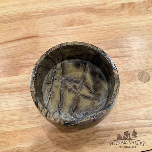 Chinese Painting Stone Small Bowl Bowl