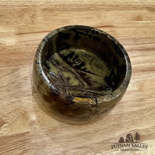 Chinese Painting Stone Small Bowl - Putnam Valley Trading Co.