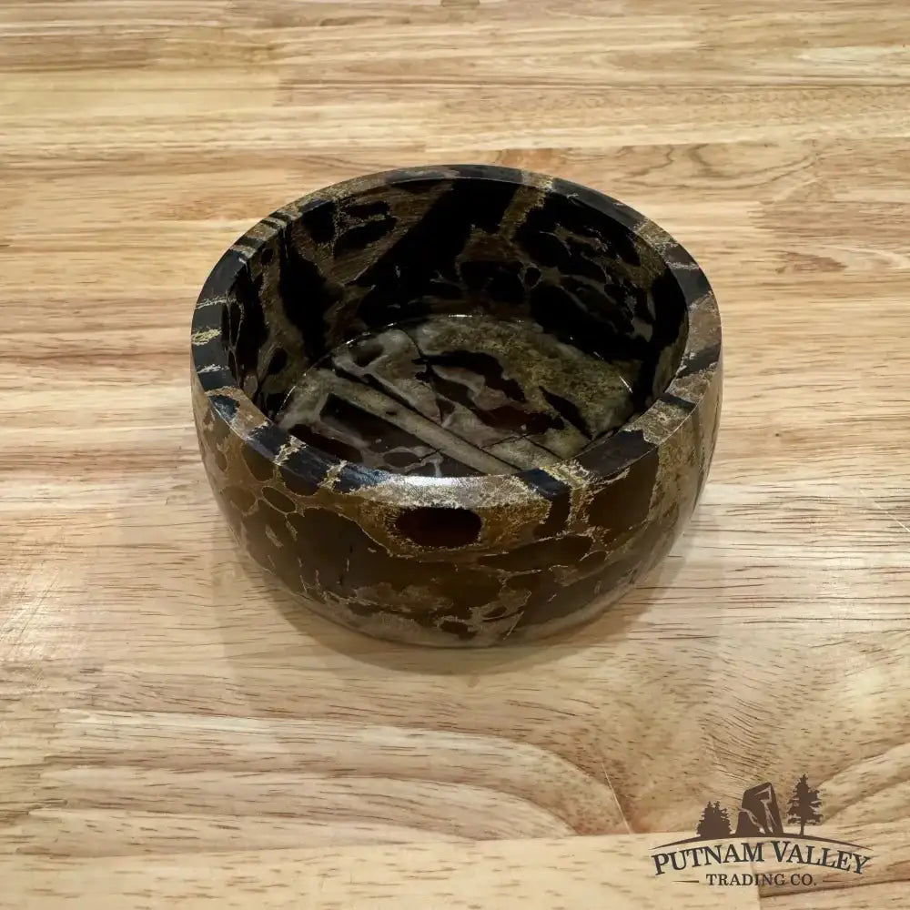 Chinese Painting Stone Small Bowl - Putnam Valley Trading Co.