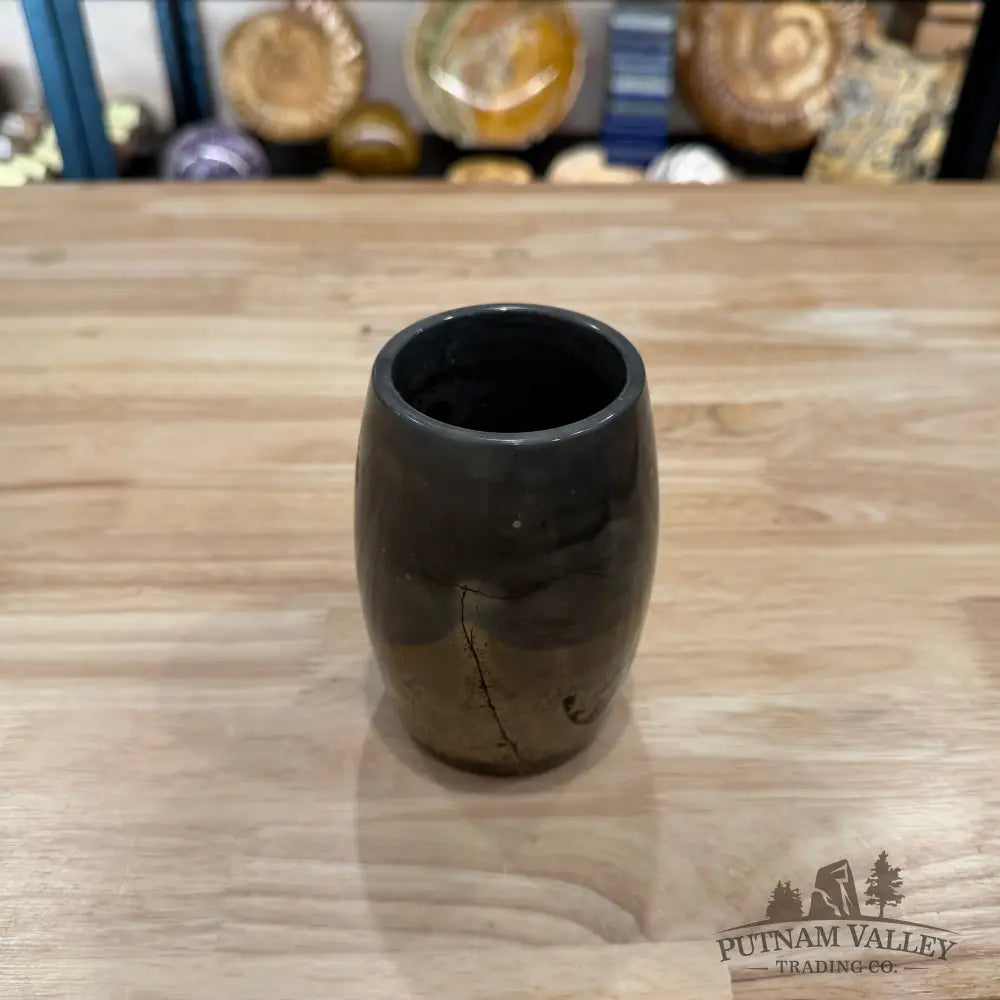 Chinese Picture Jasper Pen Holder 4.7’’ 1.82 - Vase