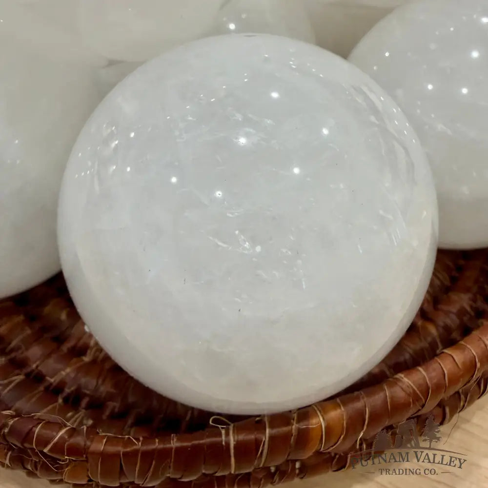 Clear Quartz Spheres | 2.7’’ - 2.9’’ - Sphere