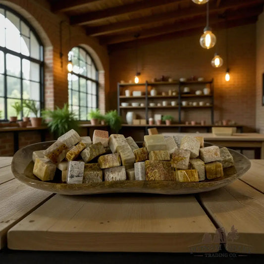 Coral Fossil Small Accent Blocks Fossil Specimen