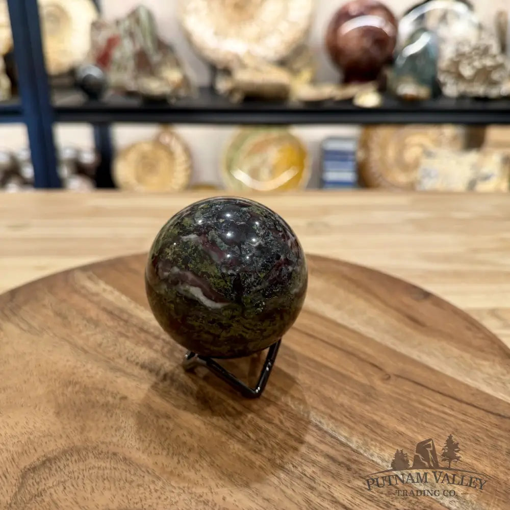 Dragon Blood Jasper Sphere 2.63’’ - Sphere