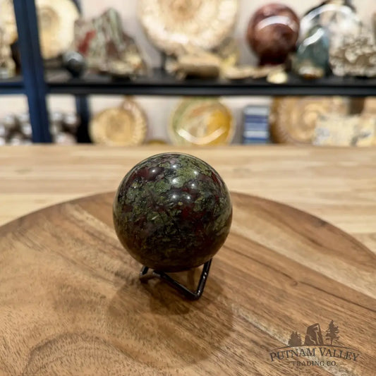 Dragon Blood Jasper Sphere 2.63’’ - Sphere