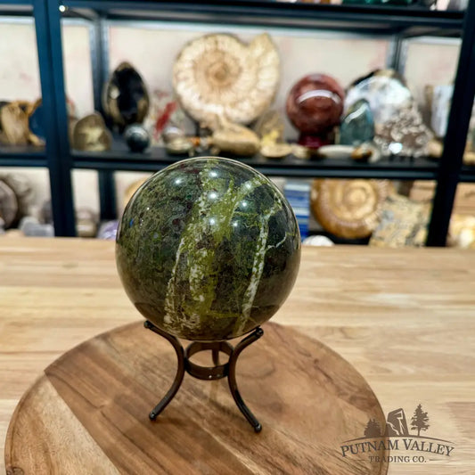 Dragon Blood Jasper Sphere 4.94’’ - Sphere