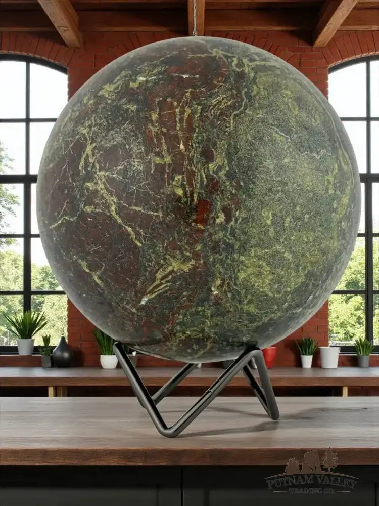 Dragon Bloodstone Sphere 5.3" - Putnam Valley Trading Co.