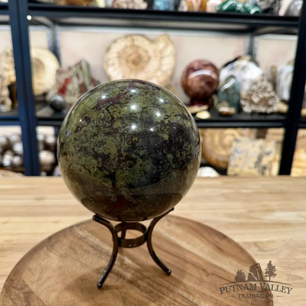 Dragon Blood Jasper Sphere 5.62’’ - Sphere