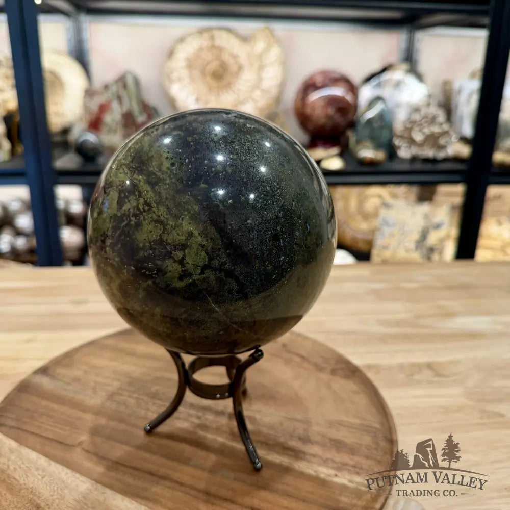 Dragon Blood Jasper Sphere 5.62’’ - Sphere