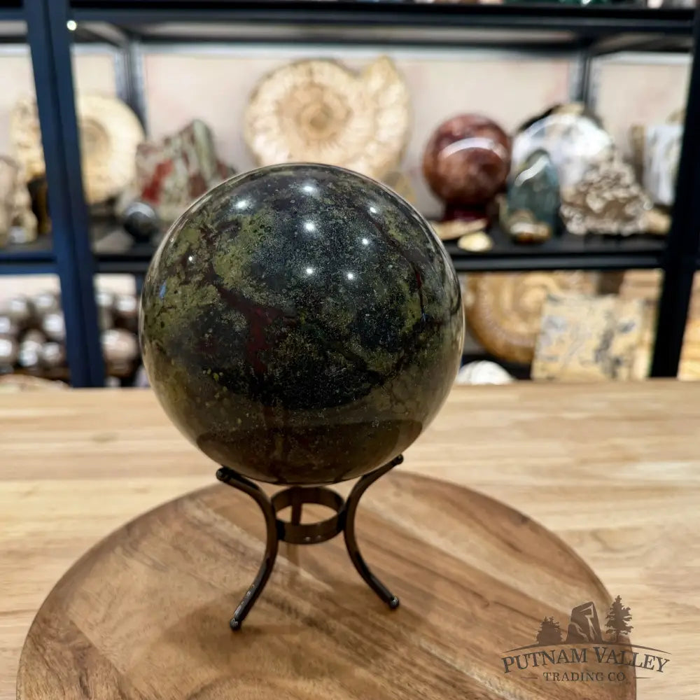 Dragon Blood Jasper Sphere 5.62’’ - Sphere