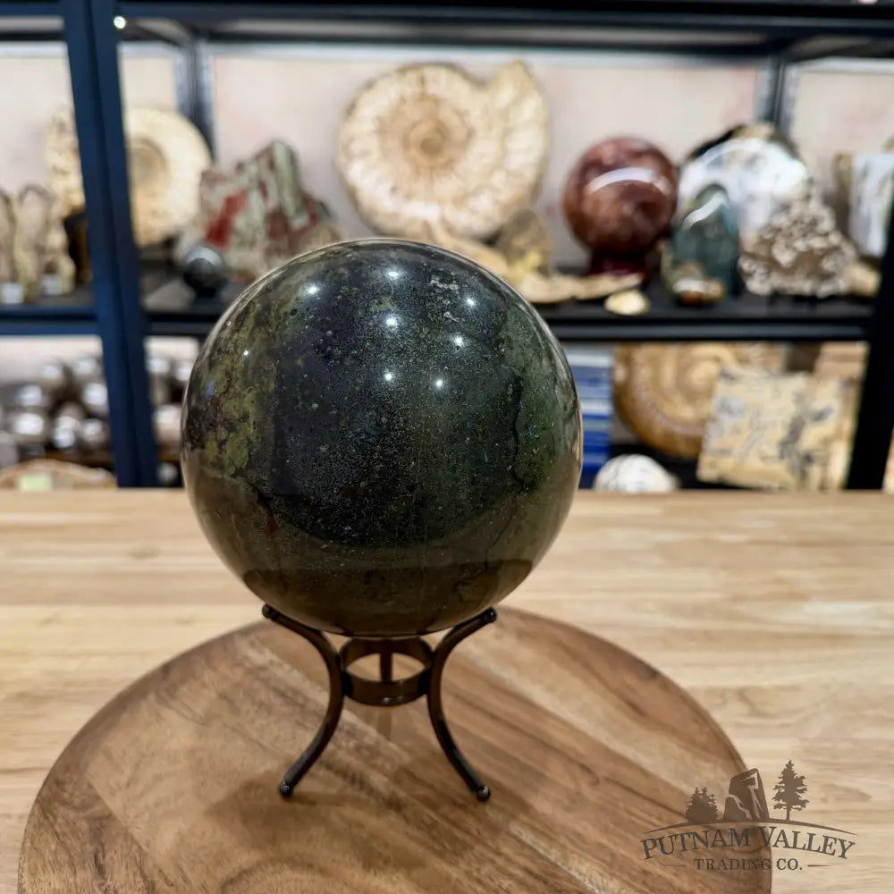 Dragon Blood Jasper Sphere 5.62’’ - Sphere