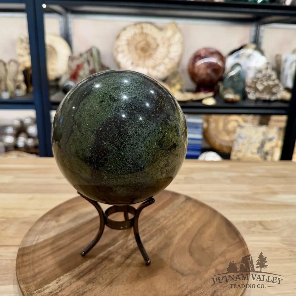 Dragon Blood Jasper Sphere 5.62’’ - Sphere