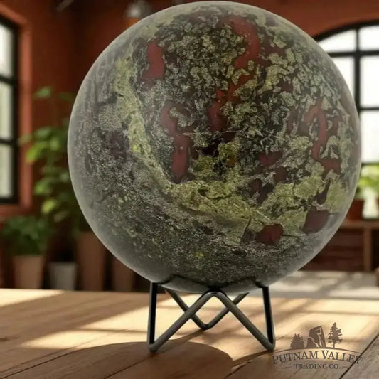 Dragon Blood Jasper Sphere 5.9’’ - Sphere