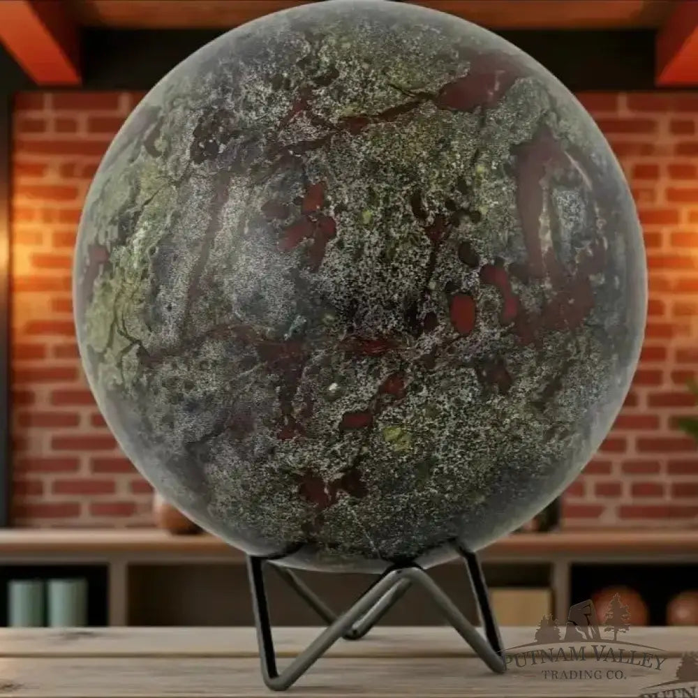 Dragon Blood Jasper Sphere 5.9’’ - Sphere