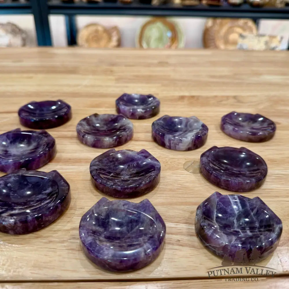 Dream Amethyst Cat Ear Dish Bowl