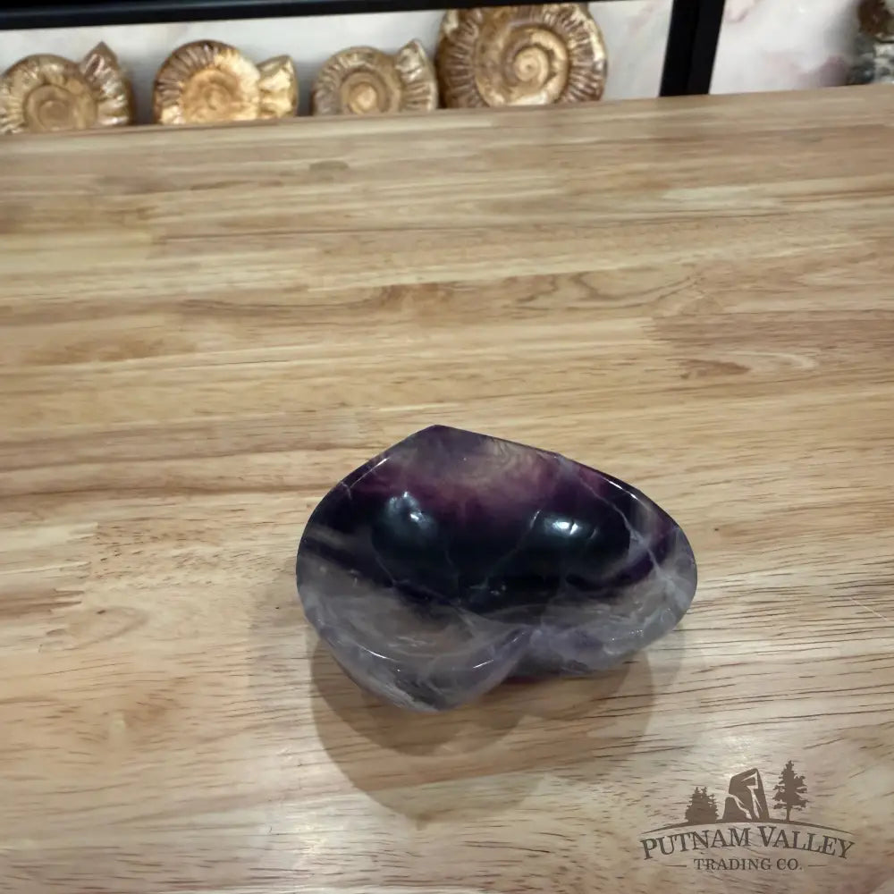 Dream Amethyst Heart Dish Bowl