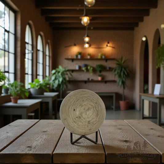 Fossilized Dinosaur Bone Sphere 3.45’’ Fossil Sphere