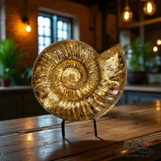 Genuine Jurassic Ammonite Fossil - Putnam Valley Trading Co.