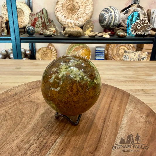 Green Opal Sphere 3.3’’ - Sphere