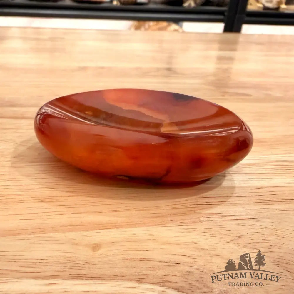 Handcrafted Carnelian Dish 3.1’’ Bowl