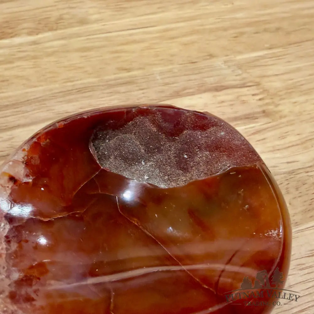 Handcrafted Carnelian Dish 3.2’’ Bowl
