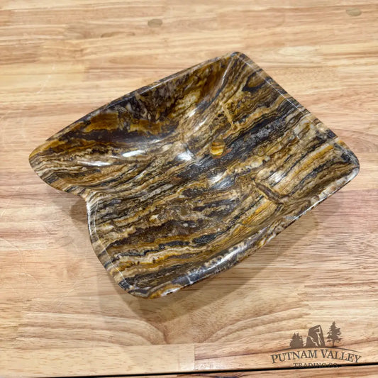 Moroccan Amber Onyx Bowl 8.5’’ - Bowl