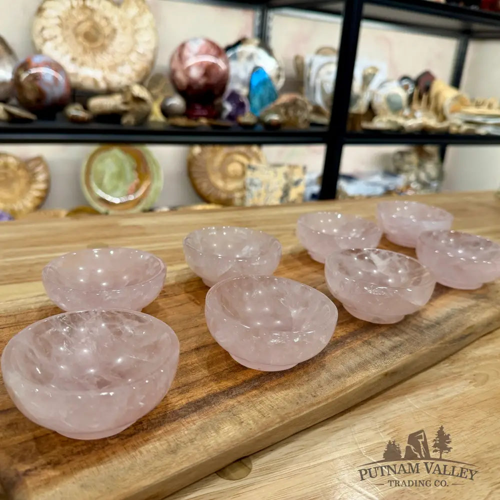 Rose Quartz Bowls 3’’ Bowl