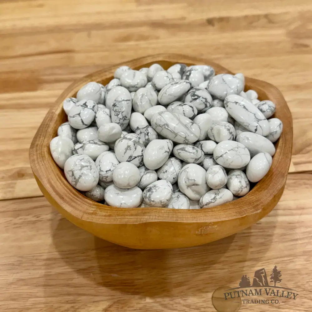 Tumbled Howlite (1/2lb) Tumbled Stone