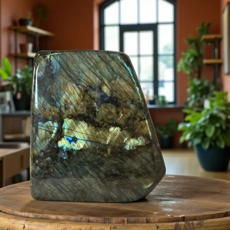 Labradorite Table Accent Sculpture