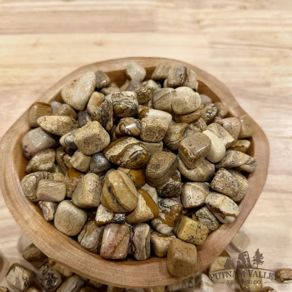 Landscape Jasper Tumbles (½ lb) | South Africa - Tumbled Stone