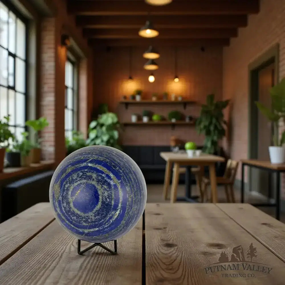 Lapis Lazuli Sphere 4.95" - Putnam Valley Trading Co.