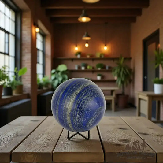 Lapis Lazuli Sphere 4.95" - Putnam Valley Trading Co.