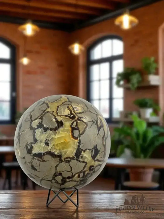 Septarian Sphere 8" - Putnam Valley Trading Co.