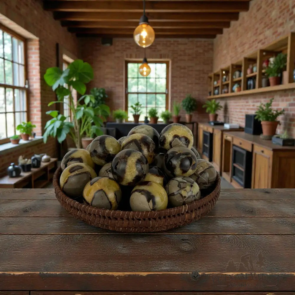 Madagascar Septarian Spheres 1.7’’ - 1.99’’ Sphere