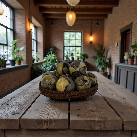 Madagascar Septarian Spheres 2.41’’ - 2.7’’ Sphere